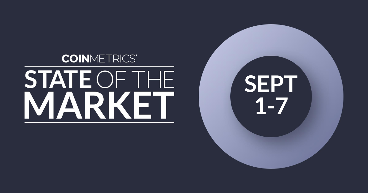 State of the Market (September 1-7)